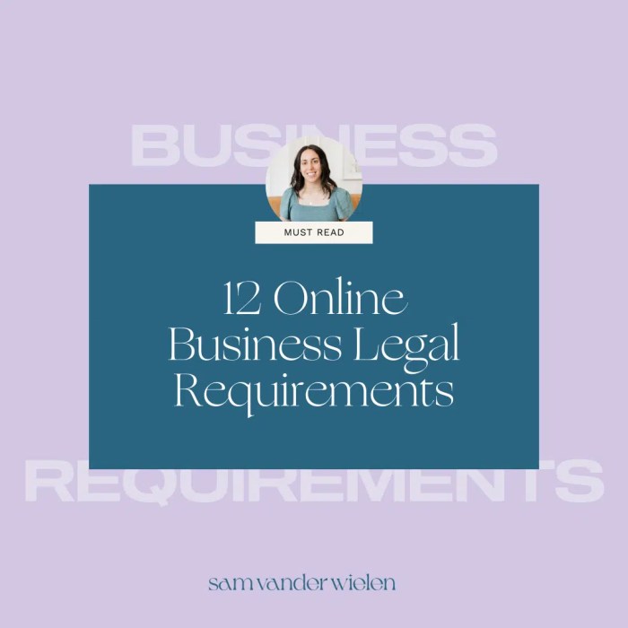 12 Online Business Legal Requirements | Sam Vander Wielen 12 Online Business Legal Requirements | Sam Vander Wielen